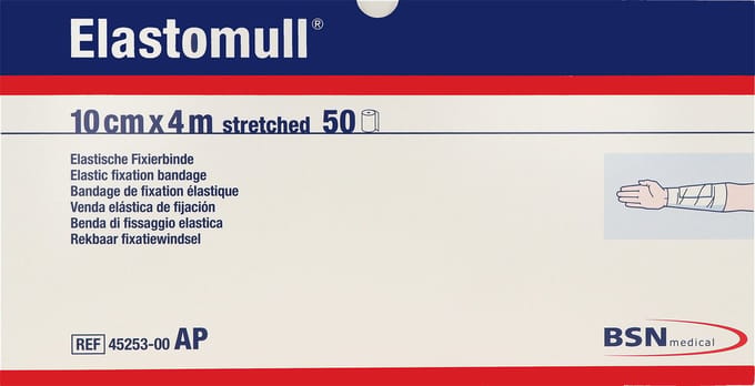 BSN - Leukoplast - Elastomull - 10 cm x 4 m - stretched - 50 stuks per doos