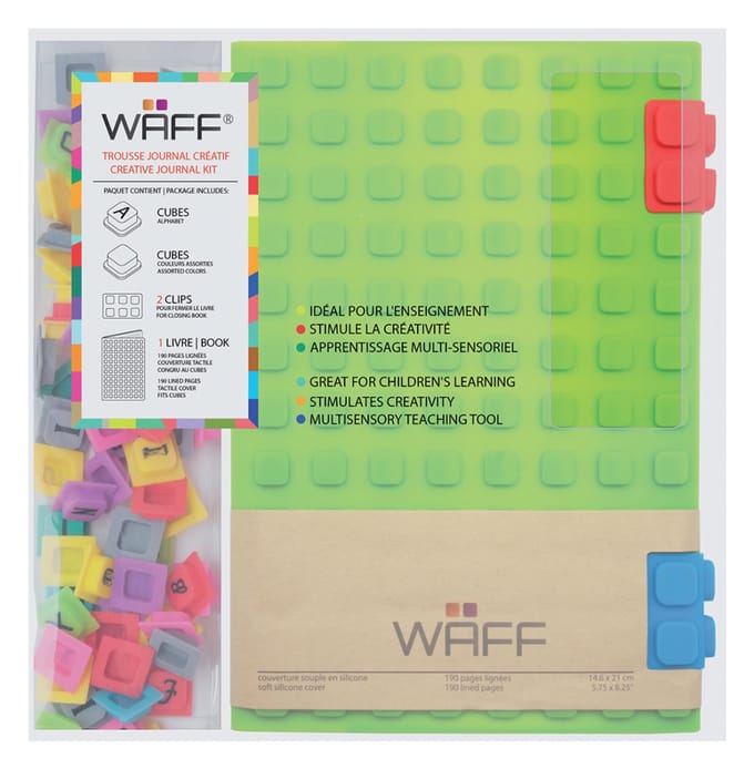 Waff Creatief Dagboek Set A5 Groen