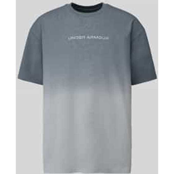 oversized sport-t-shirt van katoenmix model 'UA M HWT GRADIENT'