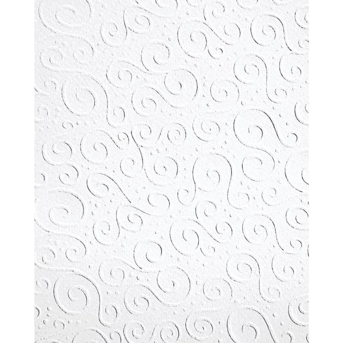 Gepreegd karton Milaan, ca. 50 x 70 cm, 220 g/sqm - Wit