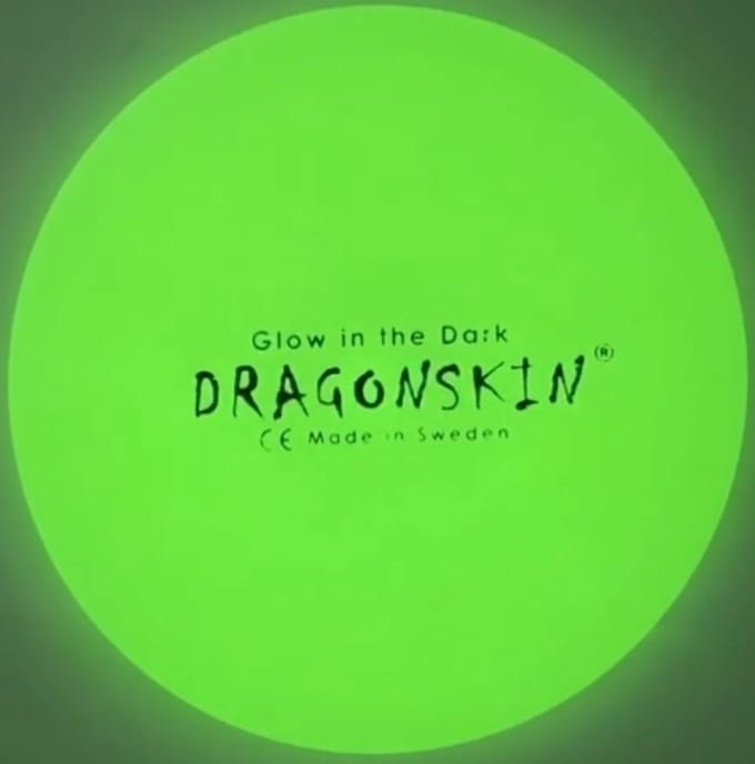 Foam Frisbee Glow in the Dark Dragonskin Ø24cm