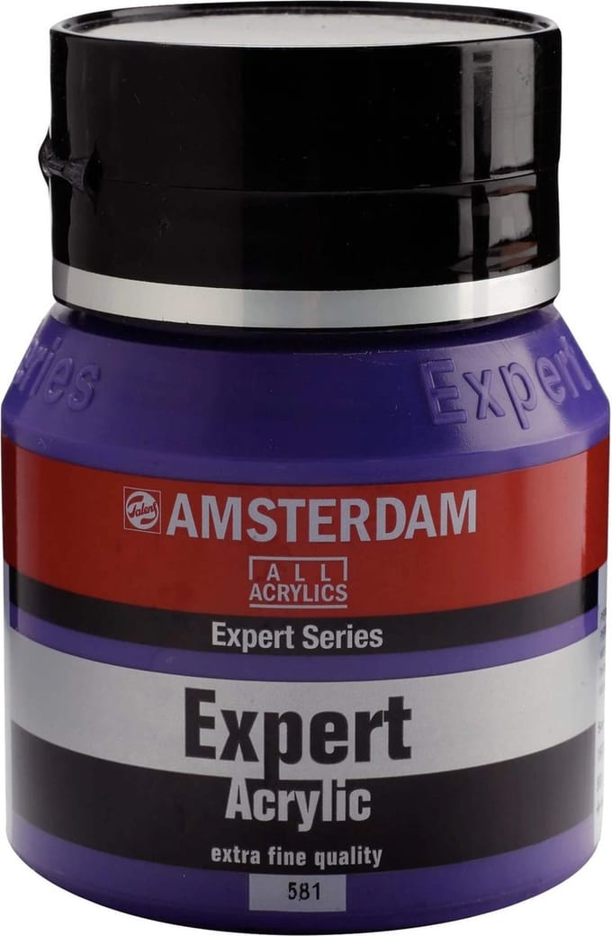 Expert Series Acrylverf Pot 400 ml - Permanentroodviolet Dekkend 590