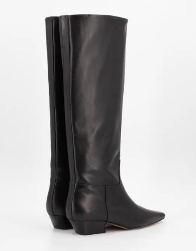 Toral Sasha Laarzen - Leer - Dames - Zwart - Maat 41