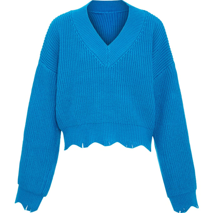 Mymo Jumper Dames turkoois