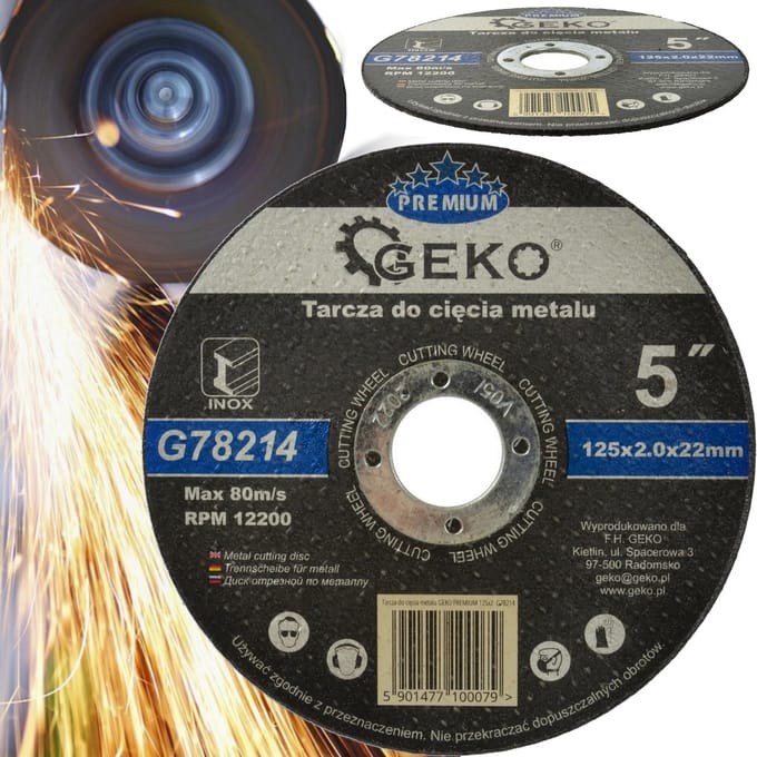 Premium Metaalsnijschijf 125x2,0mm - Hoge Prestaties