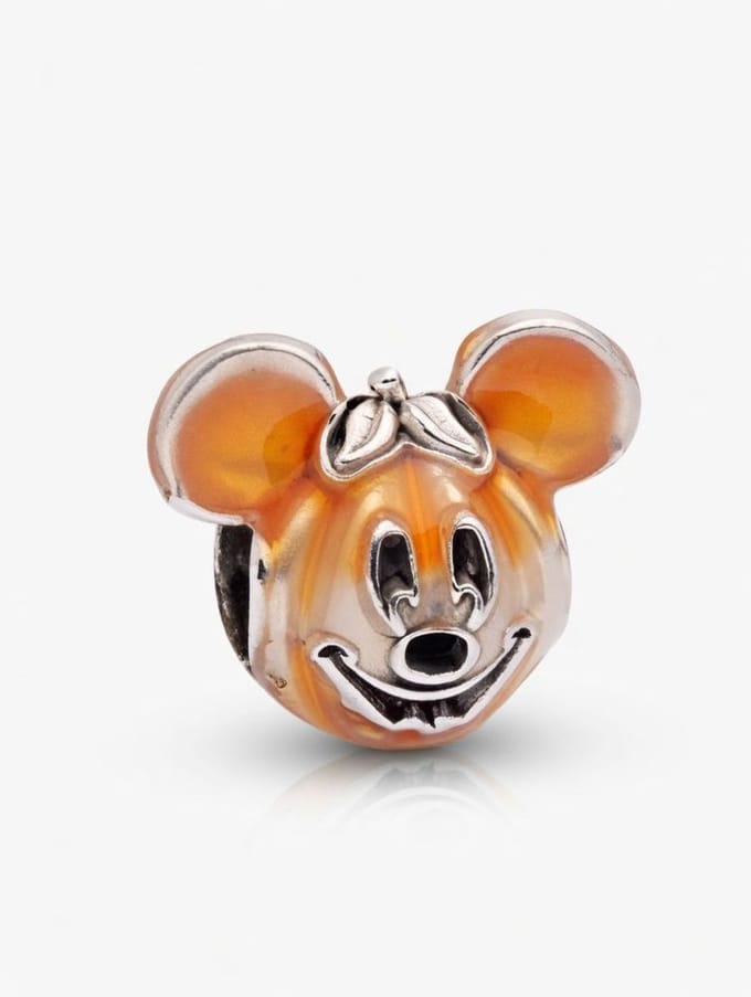Pandora Charm Oranje/Zilver