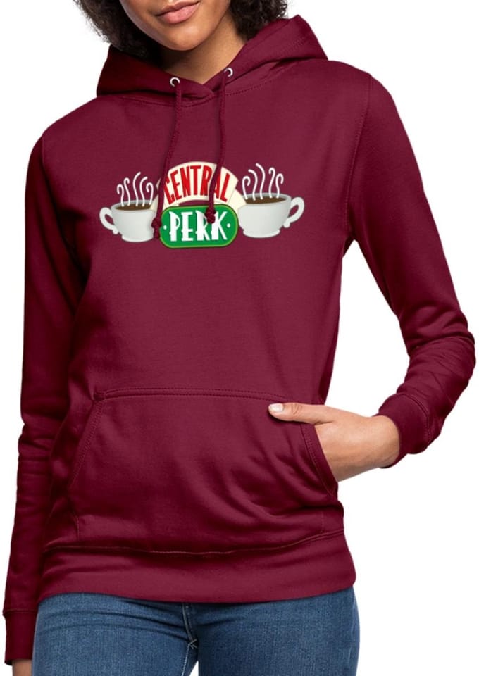 Friends Central Perk Logo Hoodie Dames