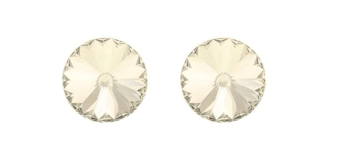 Behave Dames oorbel steker zilver-kleur 0,8 cm
