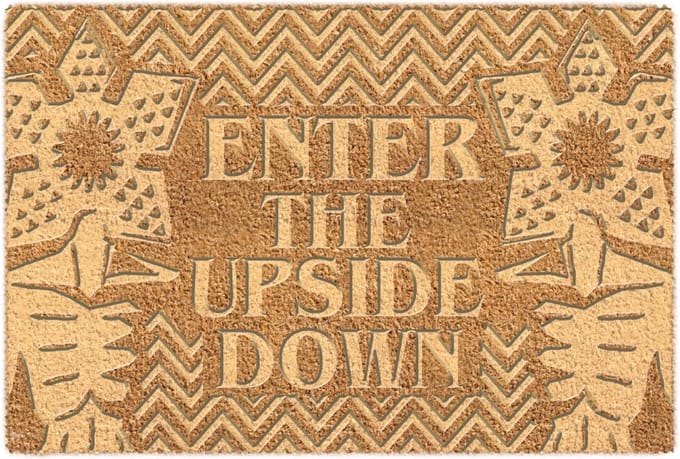 Stranger Things (Enter The Upside Down) Embossed Coir Doormat