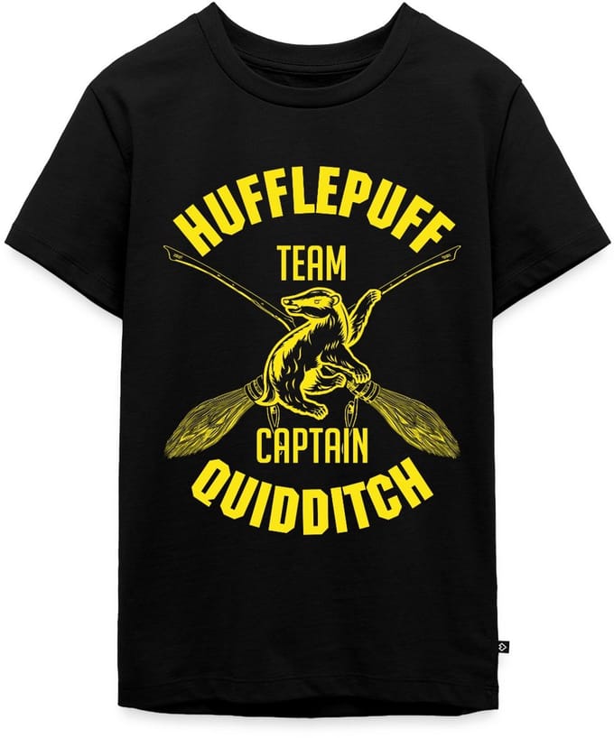 Harry Potter Hufflepuff Team Captain Quidditch Premium T-Shirt Tiener