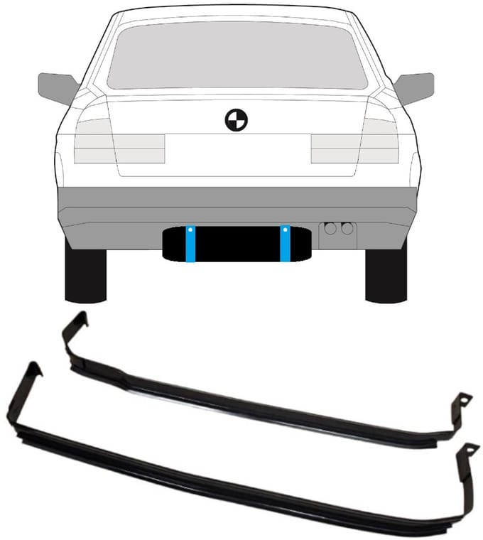 Brandstoftank klemmen voor BMW 5 E34 1987-1997