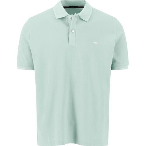 Fynch-Hatton Polo Modern Uni Color Premium Cotton Mint / male
