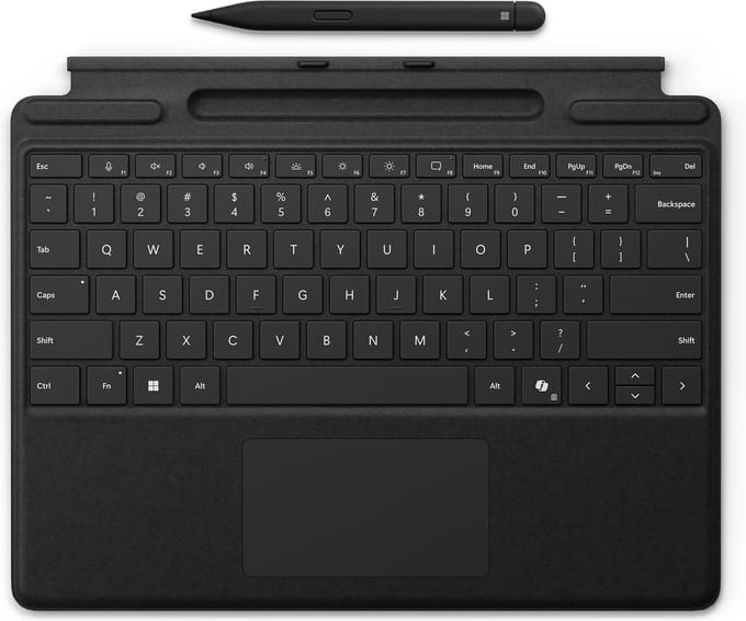 Microsoft Surface Pro Keyboard - Toetsenbord - Nederlands - Zwart