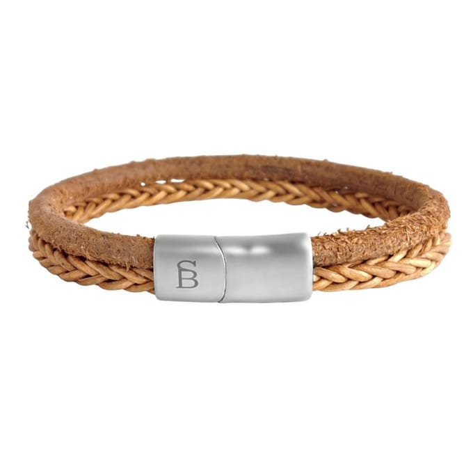 Steel & Barnett Denby Armband - Camel