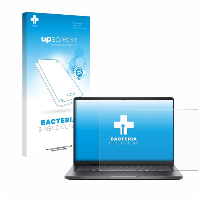 upscreen - Screenprotector voor Dell Pro 14 PC14250 - Folie Beschermfolie transparant antibacterieel