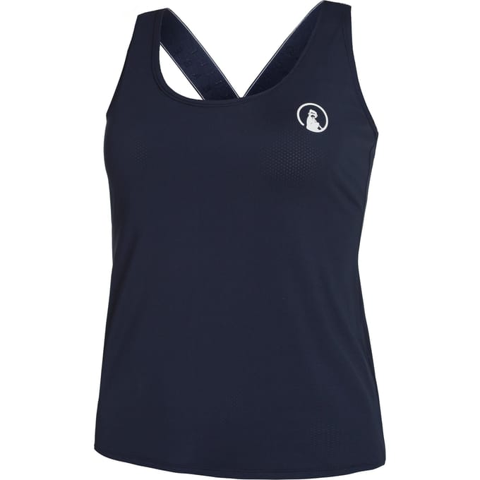Quiet Please Serve & Volley 2.0 Tanktop Dames-Donkerblauw