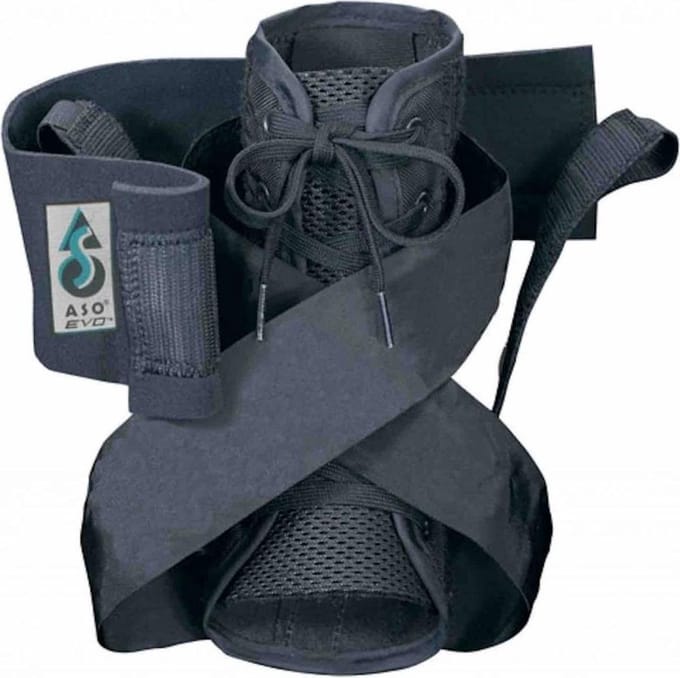 Basko ASO Enkelbrace - M - Zwart