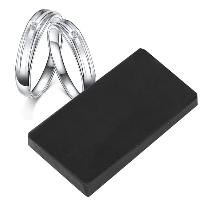 Professionele goudtest voor sieraden: Touchstone gouddetectiesteen, sieradenaccessoire.(Superieur Klein) gray