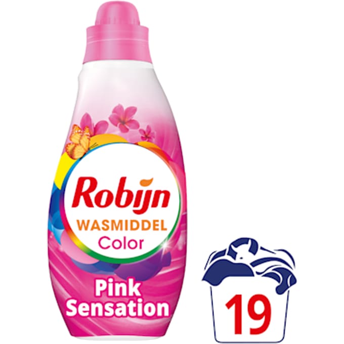 Robijn Klein & Krachtig Classics Color Pink Sensation Vloeibaar Wasmiddel 19 wasbeurten