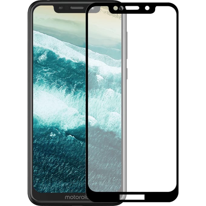 Motorola Moto One screenprotector gehard glas Edge to Edge
