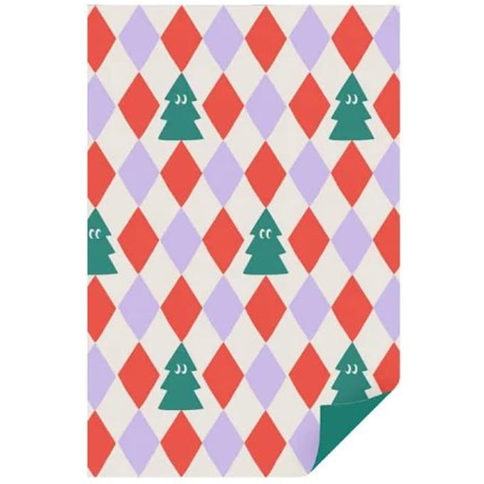 Ole cadeaupapier christmas tree