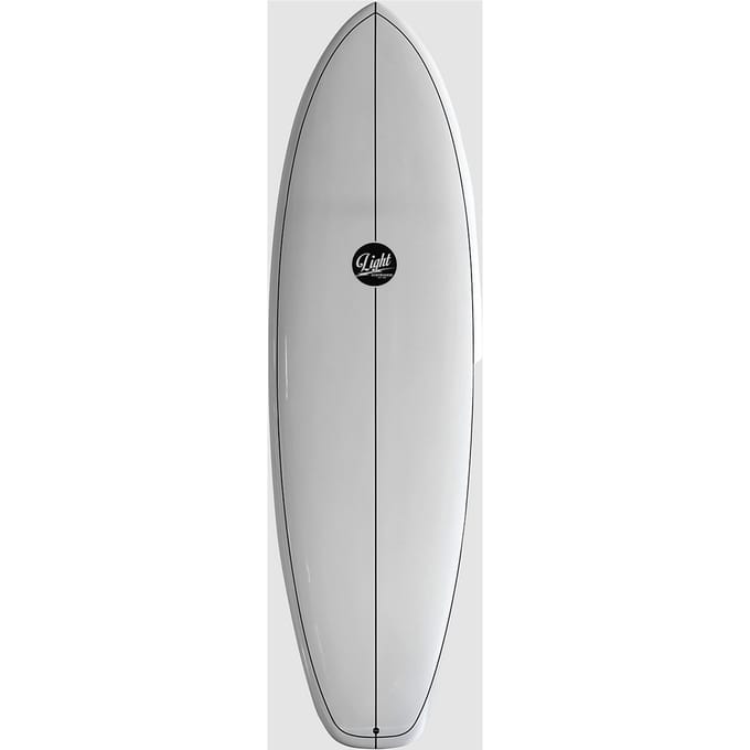 Light Hybrid Plus White - Epoxy - Future 6'2 Surfboard patroon