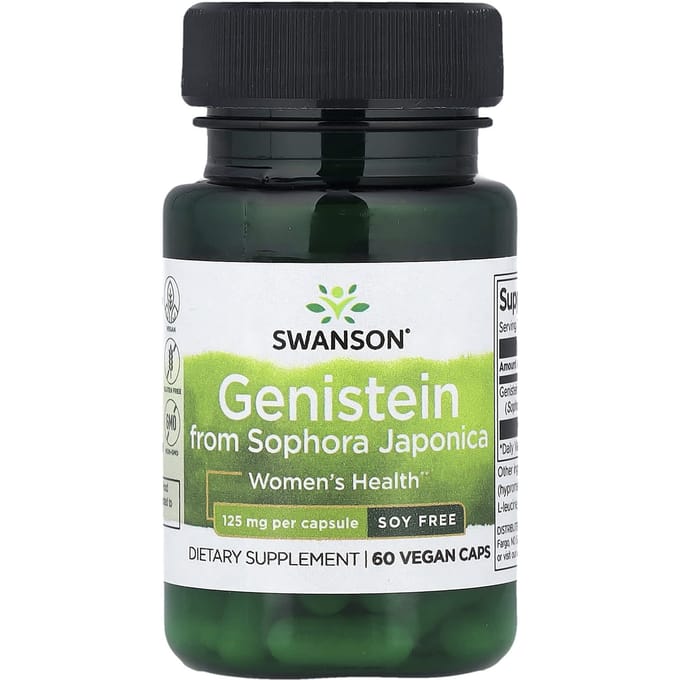 Genisteïne van de dennenboom, 125 mg, 60 vegetarische capsules