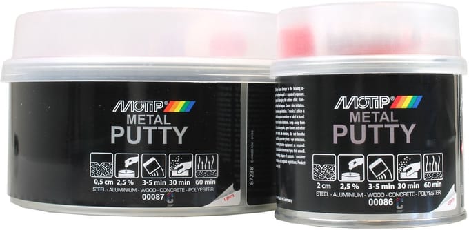 Motip metaal plamuur - 250 gram