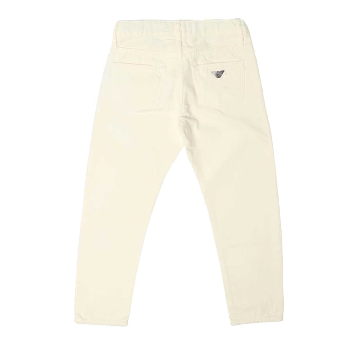 Emporio Armani Kinder J75 Slim Jeans (Wit)