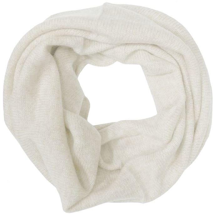 Stone Valley Luxe Dunne Kasjmieren Colsjaal in Milky White
