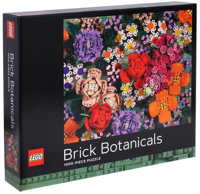 Euromic LEGO® Brick Botanicals 1000-Piece Puzzle