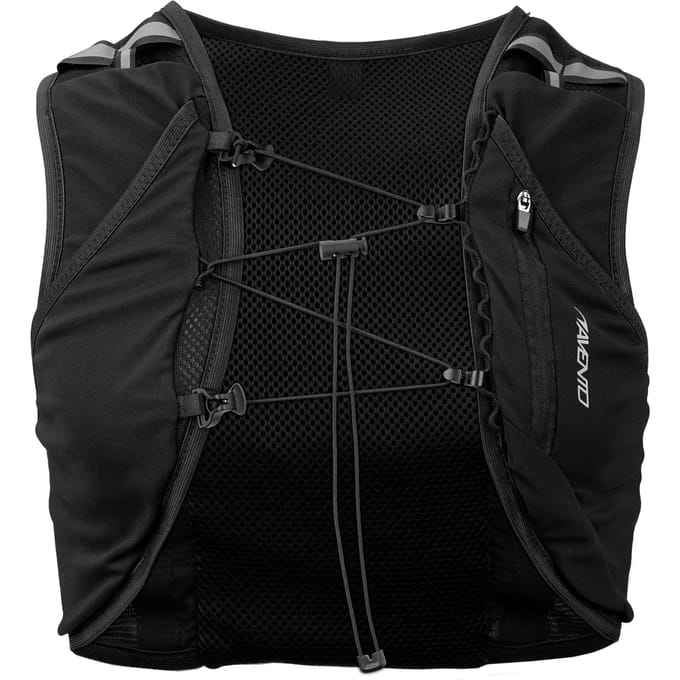 Avento Hardloopvest - Hardlooprugzak met Drinkhouder - Zwart - One Size