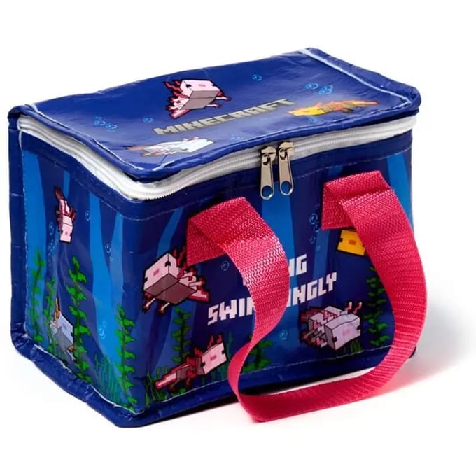 Broodtrommel voor kinderen Puckator Minecraft Axolotl