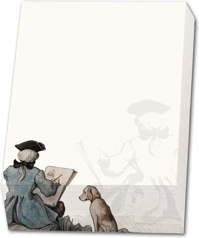 Memo blocnote: Zeilboot, Anton Pieck