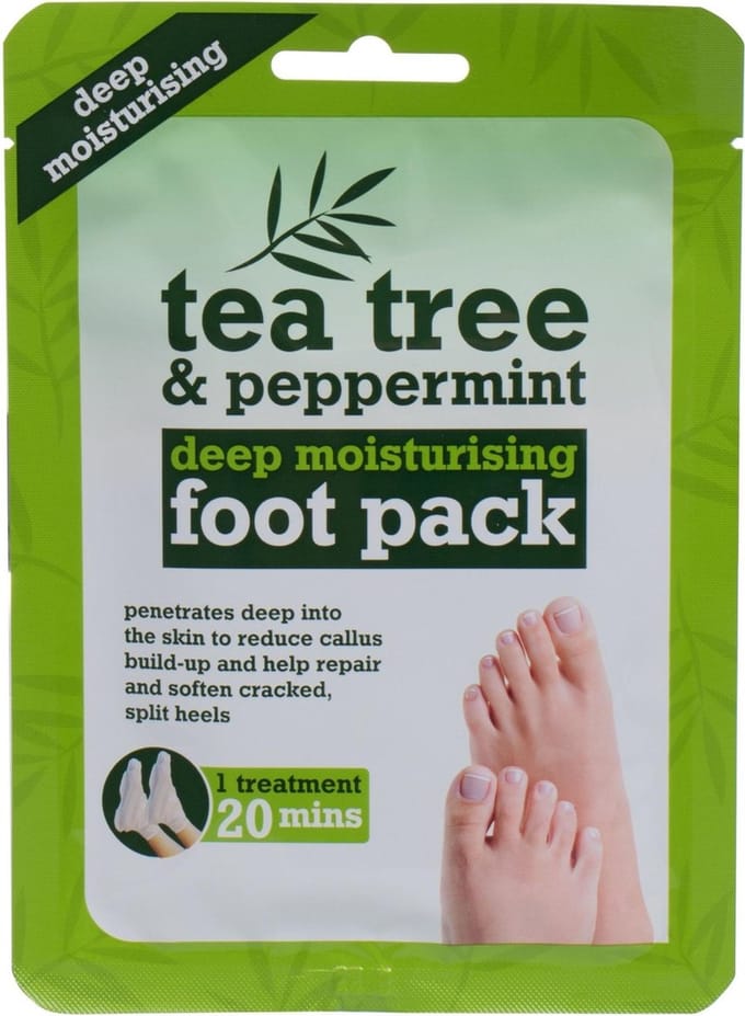 XPel - Tea Tree & Peppermint Deep Moisturising Foot Pack - 1.0ks