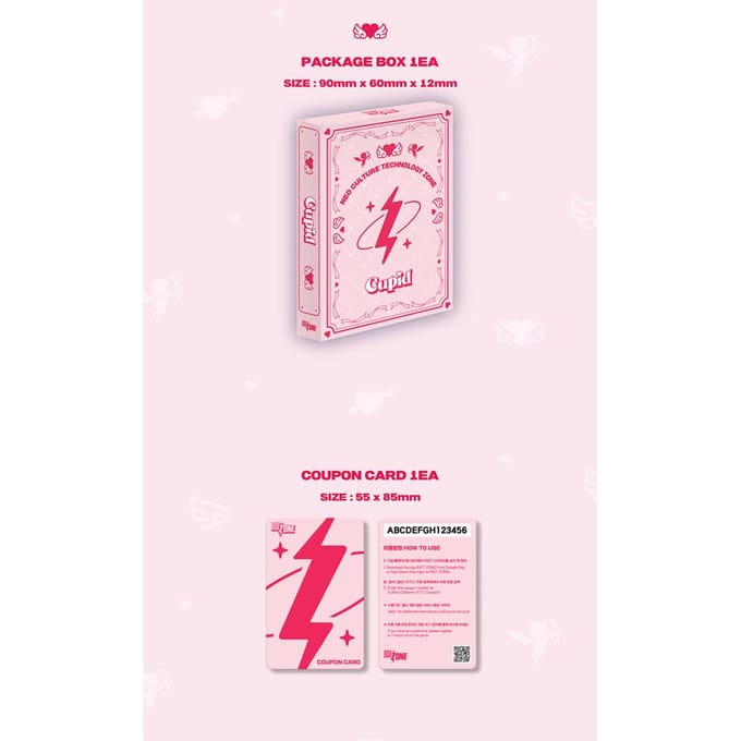 NCT - NCT ZONE Couponkaart CUPID versie white