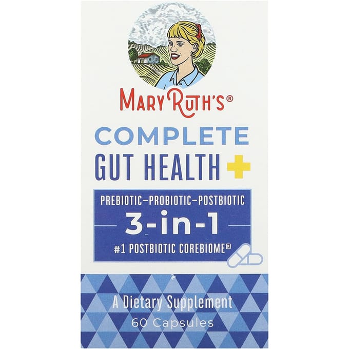 MaryRuth's, Complete Darmgezondheid, 3-in-1, 60 Capsules