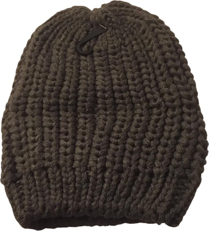 Kwalitatieve Gevlochten Dames Muts / Beanie - One Size - Grijs