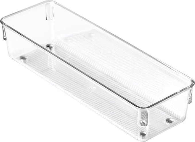iDesign Ladebakjes transparant 5,5 cm hoog - 52430EU - Nestbaar