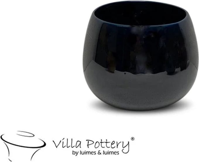 Blauwe pot Morocca 16x12