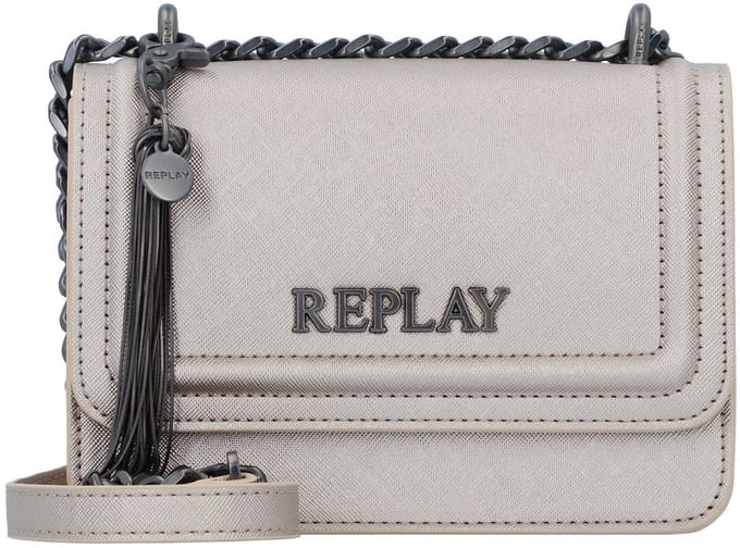 Replay Mini tas Schoudertas 18 cm - Dames - lt gun metal
