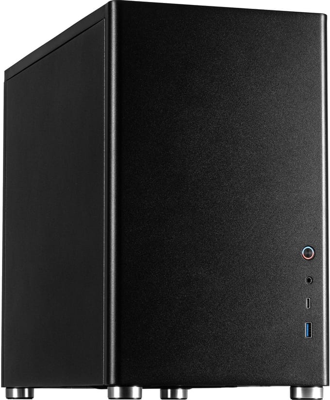 Inter-Tech X2 Duplex Micro Tower Zwart