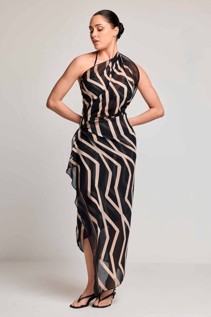 Shoreline Calm Sarong