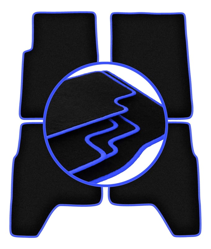 CARLUX-BLUE automatten voor: Hyundai Galloper off-road (1991-2003)