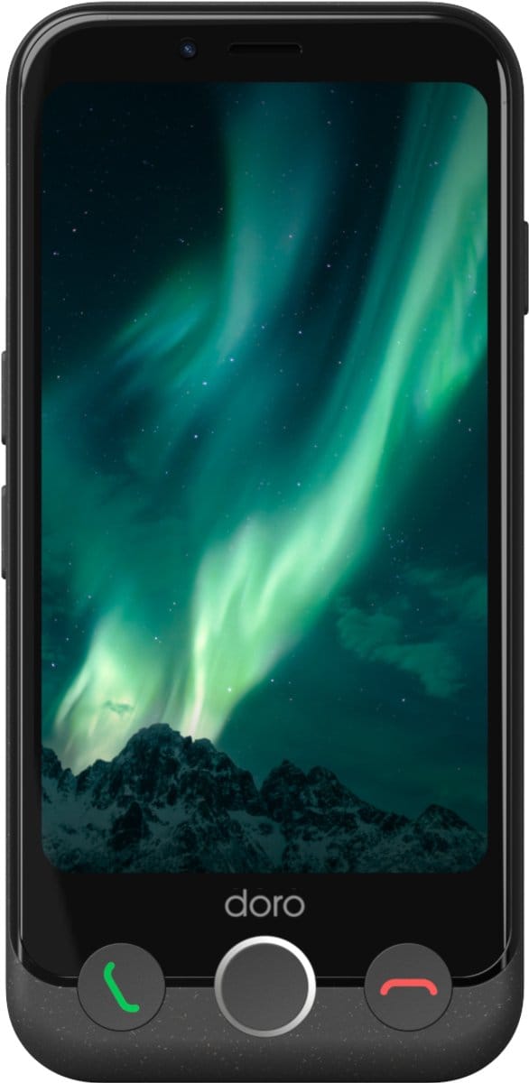 Doro Aurora 11 11,4 cm (4.5") Dual SIM Android 14 4G USB Type-C 4 GB 64 GB 3000 mAh Grafiet