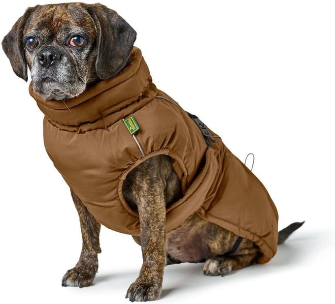 Warme Hondenjas voor Kleine Honden - Caramel Kleur