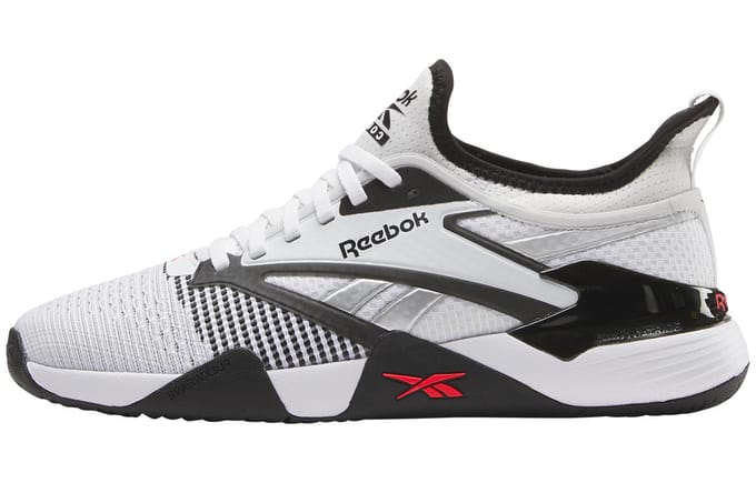 Reebok Nano Court Zwart Wit Energy Rood 44 white