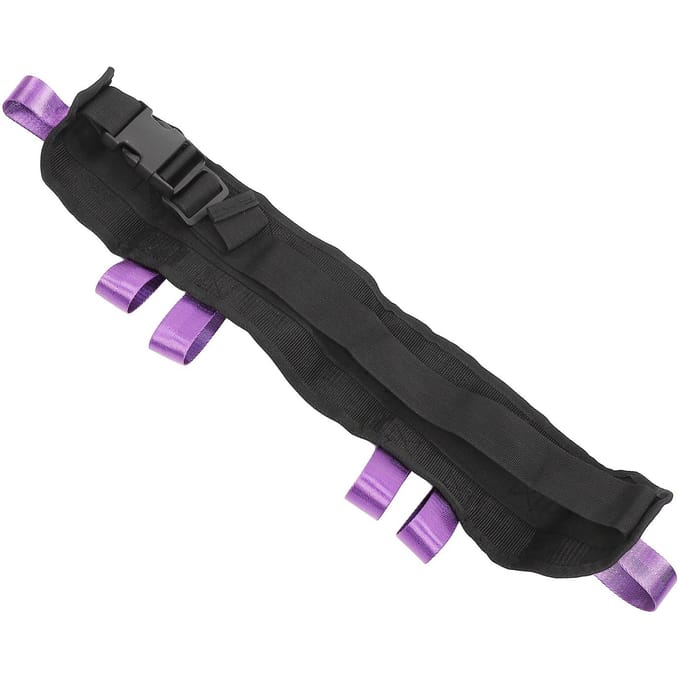 Transfer Loopband Veiligheidshulp Staande Lift Loopband met Handvatten voor Patiënten black