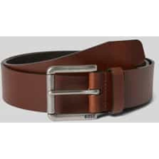 Leren riem met doornsluiting, model 'Joris'