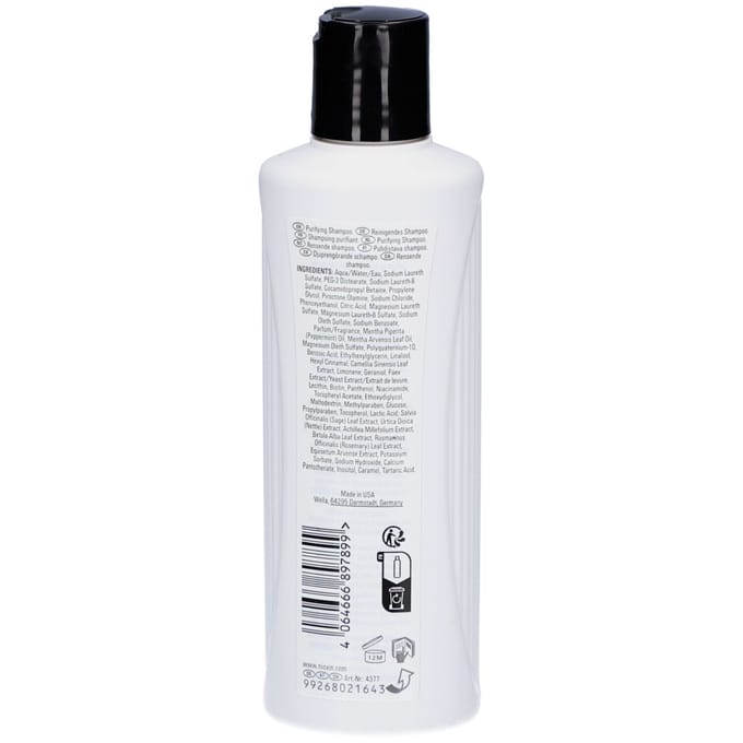 Nioxin Scalp Recovery Shampoo - 200ml- Normale shampoo - Voor Alle haartypes -